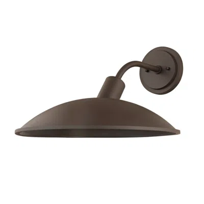 Troy Otis 10 3/4" High Textured Bronze Outdoor Wall Light