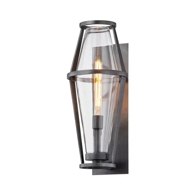 Troy Prospect 21 1/2" High Graphite Diamond Outdoor Wall Light