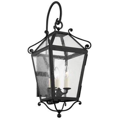 Troy Santa Barbara County 27 3/4"h French Iron Outdoor Wall Light