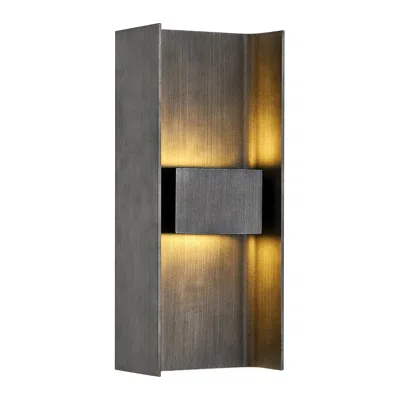 Troy Scotsman 13 1/2" High Graphite Led Outdoor Wall Light
