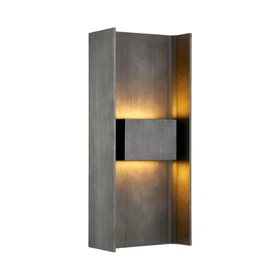Troy Scotsman 17 1/2" High Graphite Led Outdoor Wall Light