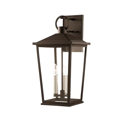 Troy Soren 23" High Textured Bronze Outdoor Wall Light