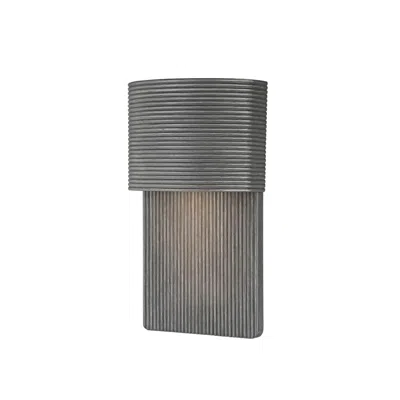 Troy Tempe 12" High Graphite Outdoor Wall Light