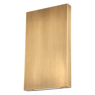 Troy Thayne 14" Brass 1 Lt Ext. Wall Sconce