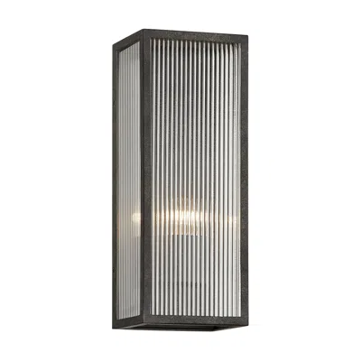 Troy Tisoni 13" High French Iron Outdoor Wall Light