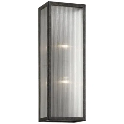 Troy Tisoni 23" High French Iron 2-light Outdoor Wall Light