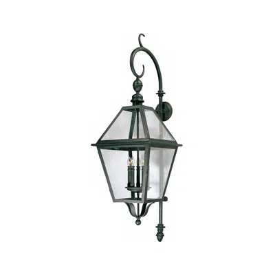 Troy Townsend 56" High Natural Bronze Outdoor Wall Light
