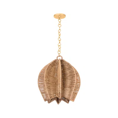 Troy Valatie 16 1/2" Wide Modern Woven Pendant