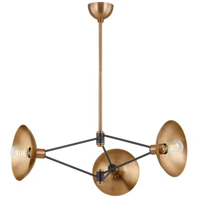 Troy -standard Axel 36 Inch 3 Lt. Chandelier