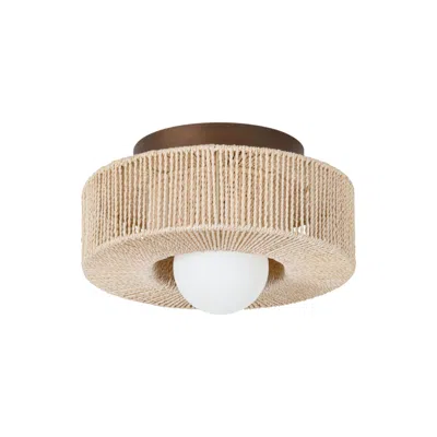 Troy -standard Coleman 14 Inch 1 Lt. Flush Mount