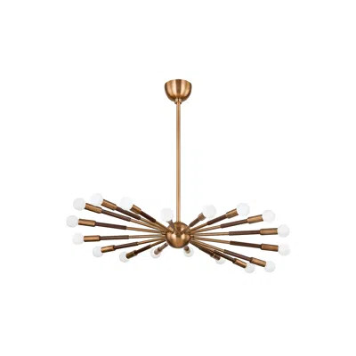 Troy -standard Obie 36.25 Inch 18 Lt. Chandelier