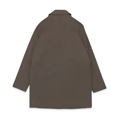 Très Bien Rip Stop Boucle Brown Trench Coat