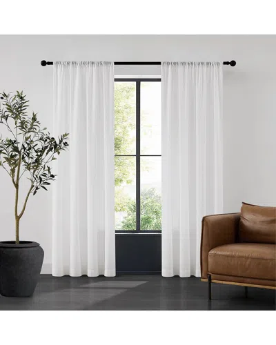 Tru Barrier Sheerbarrier™ Privacy Rod Pocket Window Panel Pair