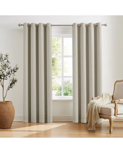 Tru Barrier Sunbarrier™ I-snap™ Blackout Grommeted Panel Pair