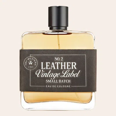 Tru Fragrance Men's Leather Small Batch Cologne In Transparent