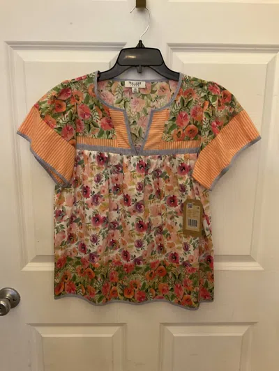 Tru Luxe Women's Floral Top In Multi