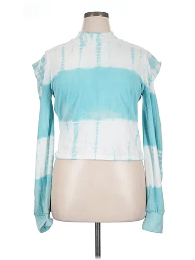 Pre-owned Tru Self Cardigan Sweater In Blue