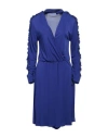 Tru Trussardi Woman Midi Dress Purple Size 6 Viscose, Polyamide In Purple