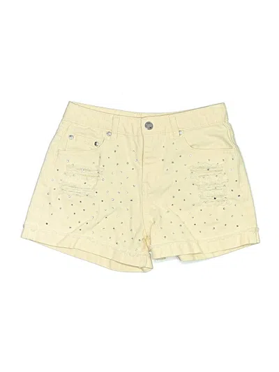 Pre-owned Truce Kids' Khaki Shorts In Yellow