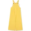 Truce Kids' Jumpsuit & Rib Tank Set In Yellow