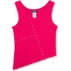 Truce Kids' Rib Stud Accent Cotton Tank