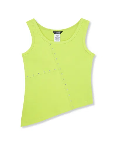 Truce Kids' Studded Rib Tank In Green