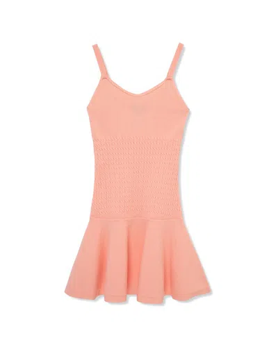 Truce Kids' Sweater Dress In Pink