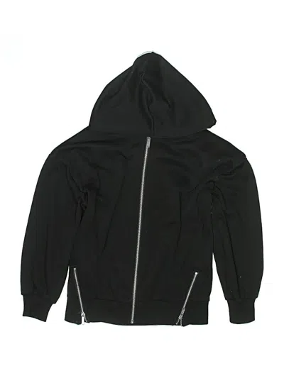 Pre-owned Truce Kids' Zip Up Hoodie In Black