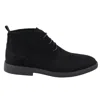 Truclothing Chukka Desert Lace Up Ankle Boots In Black