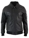 Truclothing Harrington Bomber Ma1 Pilot Jacket In Brown
