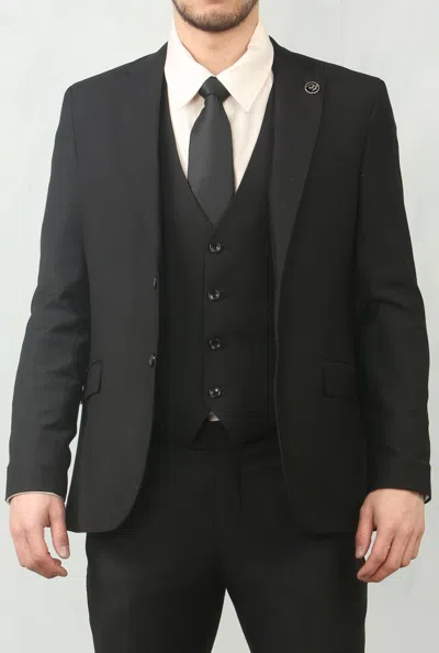 Truclothing Im30 3 Piece Stitch Lapel Formal Suit