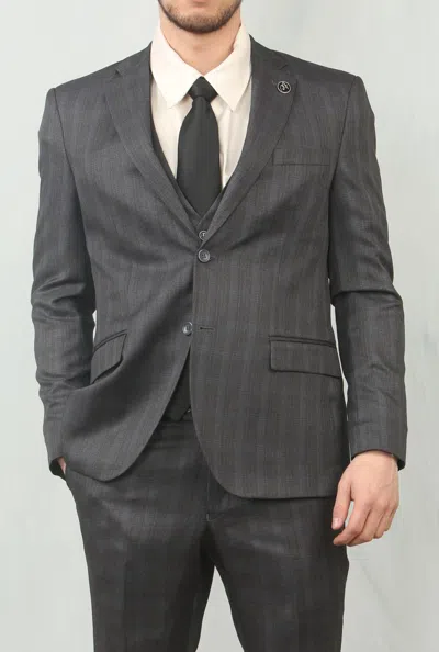 Truclothing Im31 3 Piece Prince Of Wales Check Suit