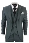 Truclothing James 3 Piece Suit In Green