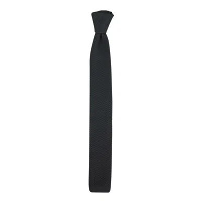 Truclothing Knitted Tie Woven In Black