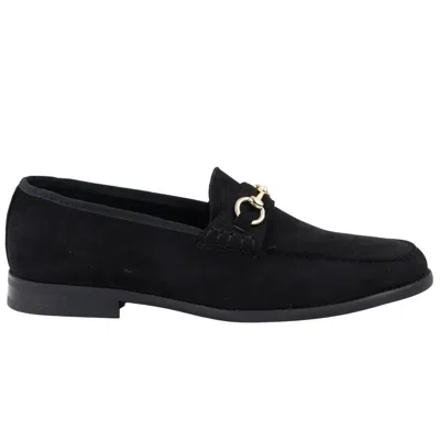 Truclothing Leather Lined Slip On Suede Loafer Shoes In Multi