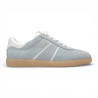 Truclothing Leather Trainers Sneaker Shoes In Blue