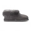 Truclothing Sheepskin Suede Comfort Slip-on Bootie Slippers In Multi