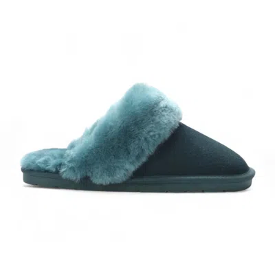Truclothing Suede Mule Winter Slippers Indoor House Shoes In Gray