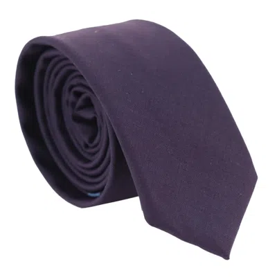 Truclothing Tie & Pocket Square Classic Set In Purple