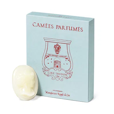 Trudon Abd El Kaderscented Wax Cameos, Moroccan Mint Tea, Set Of 4 In Blue