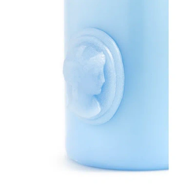 Trudon Blue Cameo Pillar Candle - Christmas2023 Exclusive