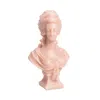 Trudon Bust Marie Antoinette Decorative Candle In Pink
