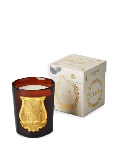 Trudon Cire Logo-plaque Candle In Neutral