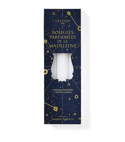Trudon Clove And Orange Taper Candles In Blue