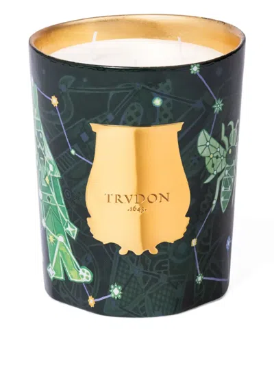 Trudon Fir Holiday 25 Scented Candle (800g) In Green