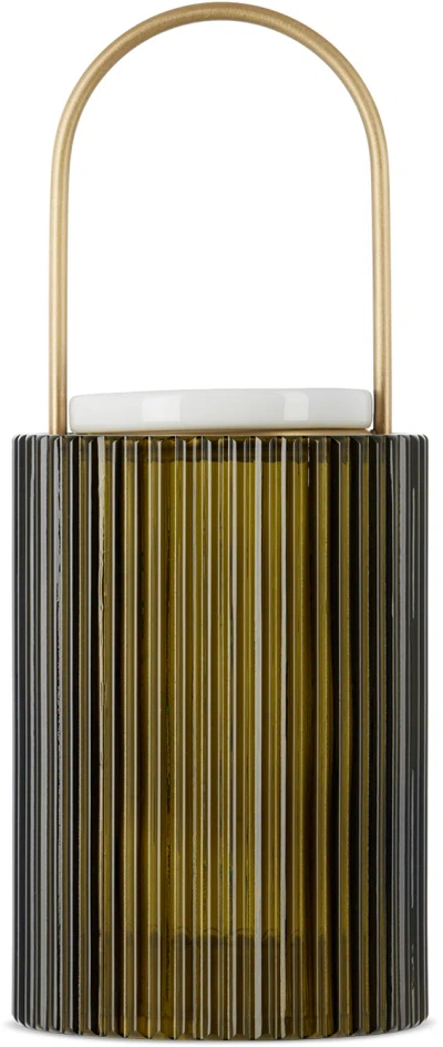 Trudon Green 'la Promeneuse' Wax Diffuser Set In N/a