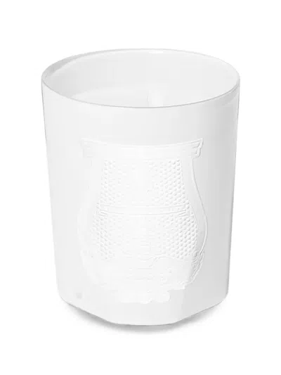 Trudon Logo-embossed Candle In White