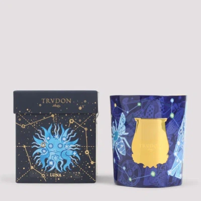 Trudon Luna Christmas Collection 2025 Candle Unica In Blue