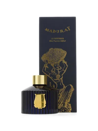 Trudon Maduraï Fluted-glass Diffuser In Blue