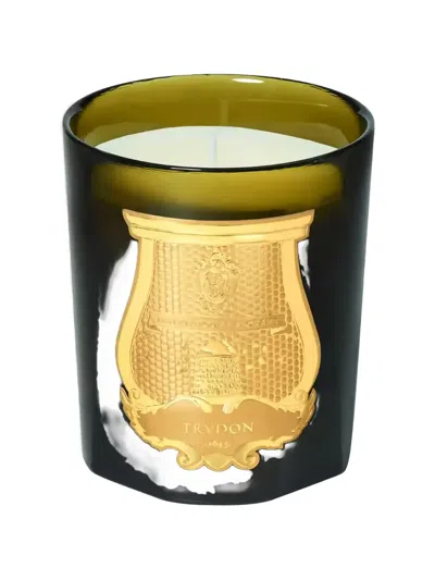Trudon Odalisque Shield-motif Candle In Green